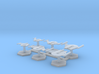 7000 Scale Romulan Fleet Eagle Builder Collection 3d printed 