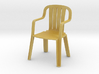 Plastic Chair 1/24 3d printed 