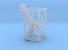 'N Scale' - 10'x10'x20' Tower With Outside Stairs 3d printed 