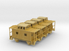 Bobber Caboose - Set of 4 - Zscale 3d printed 