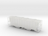 100 ton Two Bay Covered Hopper - HOscale 3d printed 