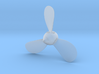 Titanic: Port 3 Bladed Propeller - Scale 1:150 3d printed 