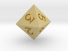 Sharp Edged d8 - Polyhedral Dice - 8 Sided Die 3d printed 
