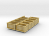 Shipping Crate Stackable 10 Pack 1-87 HO Scale 3d printed 