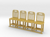 4 chaise bois echelle O 3d printed 