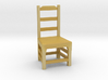 1:48 Simple Dining Chair 3d printed 