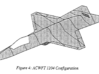 McDonnell Douglas ACWFT 1204 w/Landing Gear 3d printed 