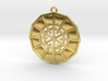Resurrection Emblem 05 Medallion (Sacred Geometry) 3d printed 