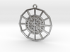 Resurrection Emblem 06 Medallion (Sacred Geometry) 3d printed 