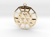 Resurrection Emblem 08 Medallion (Sacred Geometry) 3d printed 