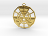 Resurrection Emblem 11 Medallion (Sacred Geometry) 3d printed 