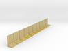 N Scale Retaining Wall 2500mm 10pc 3d printed 