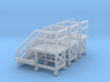 N Scale 3x Mobile Train Access Stairs 3d printed 