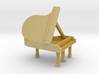 N Scale Grand Piano (Open) 3d printed 