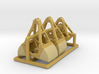 N Scale Clamshell Bucket 3pc 3d printed 