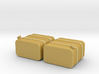 1/87th HO Scale 24" square fuel tanks 3d printed 