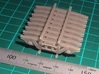 Gloucester_FastFreight_Bogies_OO_sideframes 3d printed Grey fine detail plastic