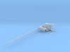 1/48 USS BB59 Ensign Staff 3d printed 