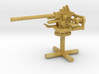 1/285 40mm Single Bofors [UnElevated] 3d printed 