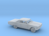 1/160 1963 Ford Galaxie Closed Convertible Kit 3d printed 