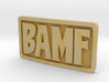 1/3 Scale BAMF Buckle 3d printed 