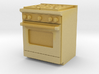 1:64 Kitchen Stove(Range) and Oven 3d printed 