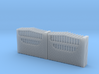 Concrete fencing spans at 1:87 HO scale 3d printed 