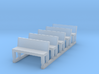 Bench type A - Z scale 1:220 3d printed 