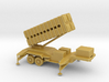 1/87 Scale Patriot Missile Launcher Trailer 3d printed 