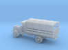 1/144 Scale Liberty Truck Cargo with Cover 3d printed 