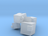 Cubes 3d printed 