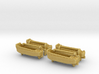 1/600 Scale Davits with LCVP 3d printed 