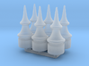 US&S Semaphore Finial 1:22.5 scale Pack 3d printed 