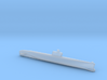Romeo-Class/Type 033 Submarine, Full Hull, 1/2400 3d printed 