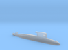 Walrus-class submarine, 1/2400 3d printed 
