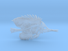 Butterfly Fish Skeleton Pendant 3d printed 