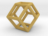 0292 Rhombic Dodecahedron E (a=1cm) #001 3d printed 