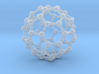 0370 Truncated Icosahedron V&E (a=1cm) #003 3d printed 