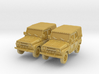 UAZ-469B late (closed) (x2) 1/200 3d printed 