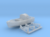 1/200 HMS Hood 16ft Fast Motor Boat with Mounts 3d printed 