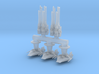 FFG BRUNNER Rebels Clamps and Turrets 3d printed 