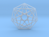7D Hypercube Pendant 1.5" 3d printed 