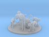 Squirrel Monkey set 1:22 eight different pieces 3d printed 