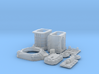 1/16 T-44 Transaxle With Ford 427 SO Bellhousing 3d printed 