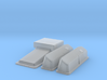 1/16 Ford 427 Side Oiler Finned Pan And Cover Kit 3d printed 