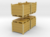 Palletbox Container (x4) 1/87 3d printed 
