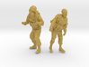 1-35 Military Zombie Set 6 3d printed 