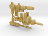 Titan Scout Arsenal, set of 3 Blasters (5mm) 3d printed 