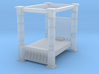 Four Poster Bed 1/48 3d printed 
