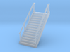 Stairs (wide) 1/160 3d printed 